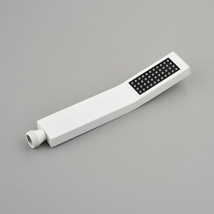 1-Spray Patterns 16 in. Ceiling Mount Dual Fixed and Handheld Shower Head 2.5 GPM