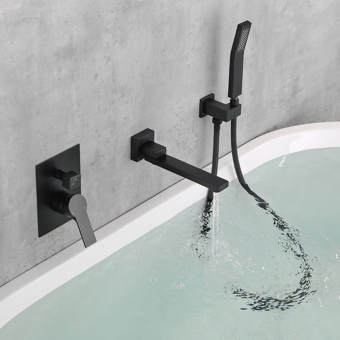 wall-mounted bathtub shower set
