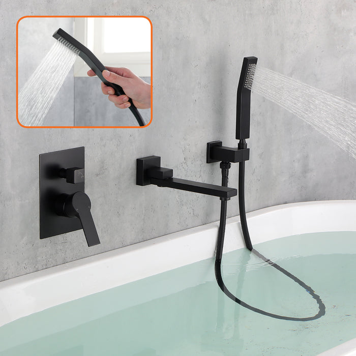 wall-mounted bathtub shower set