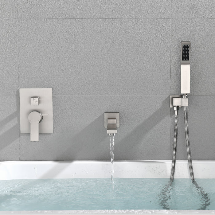 wall-mounted bathtub shower set
