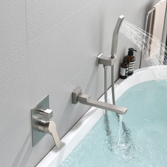 wall-mounted bathtub shower set