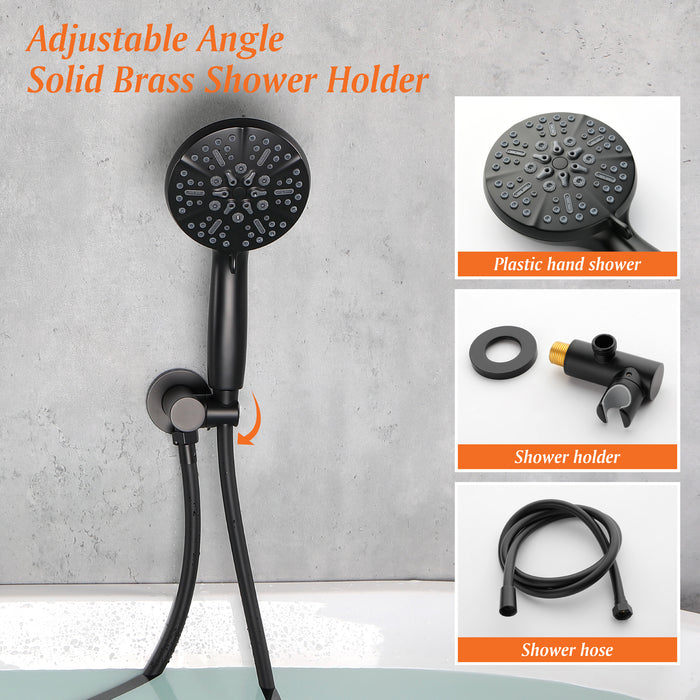 wall-mounted bathtub shower set