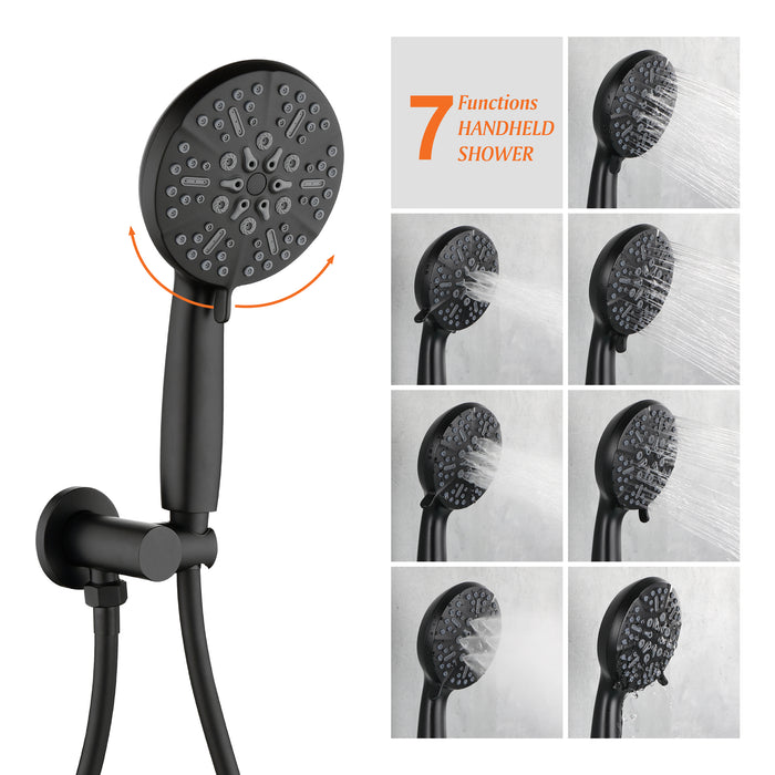 wall-mounted bathtub shower set