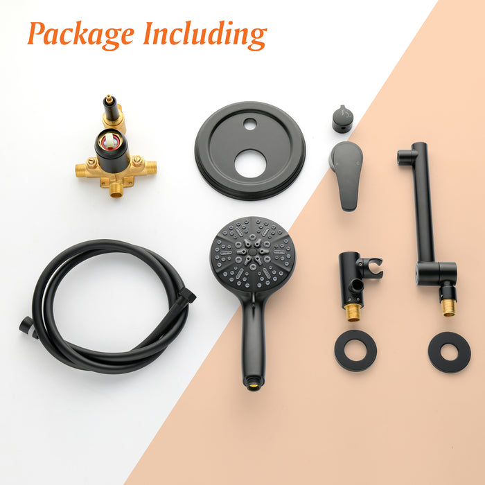 wall-mounted bathtub shower set