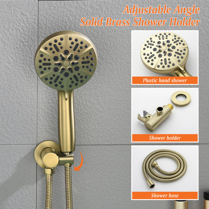 wall-mounted bathtub shower set