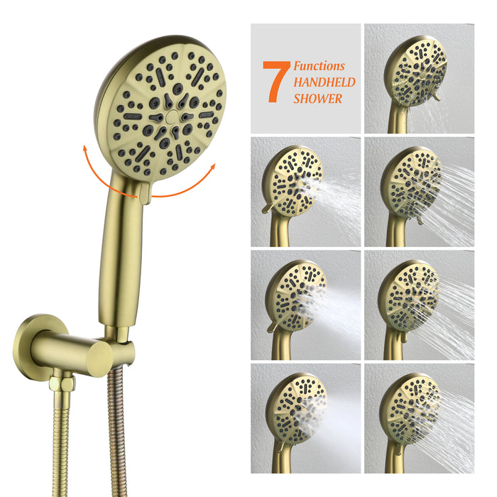 wall-mounted bathtub shower set
