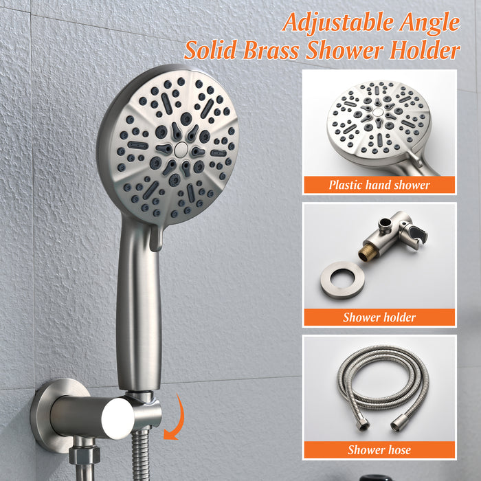 wall-mounted bathtub shower set
