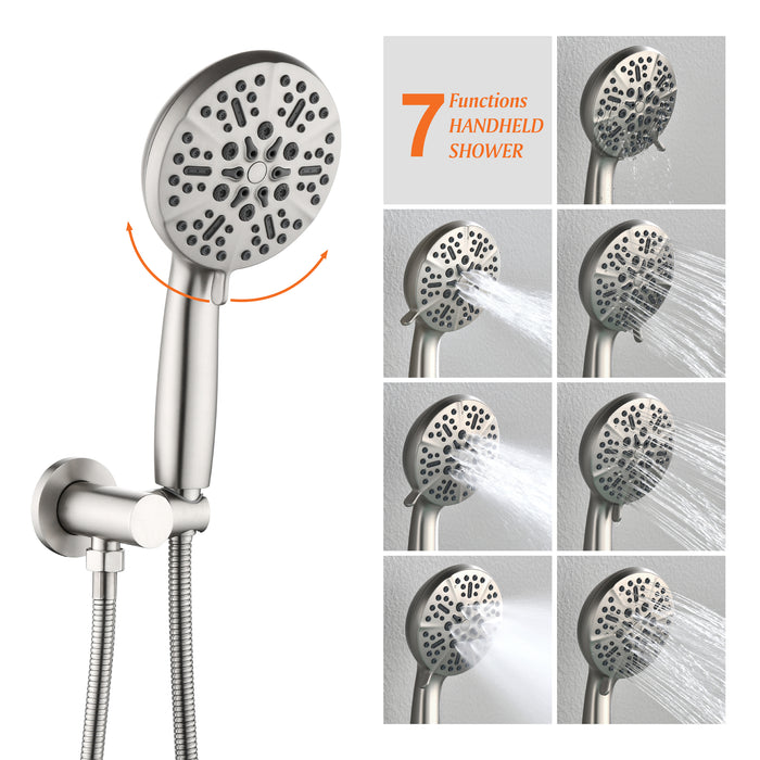 wall-mounted bathtub shower set
