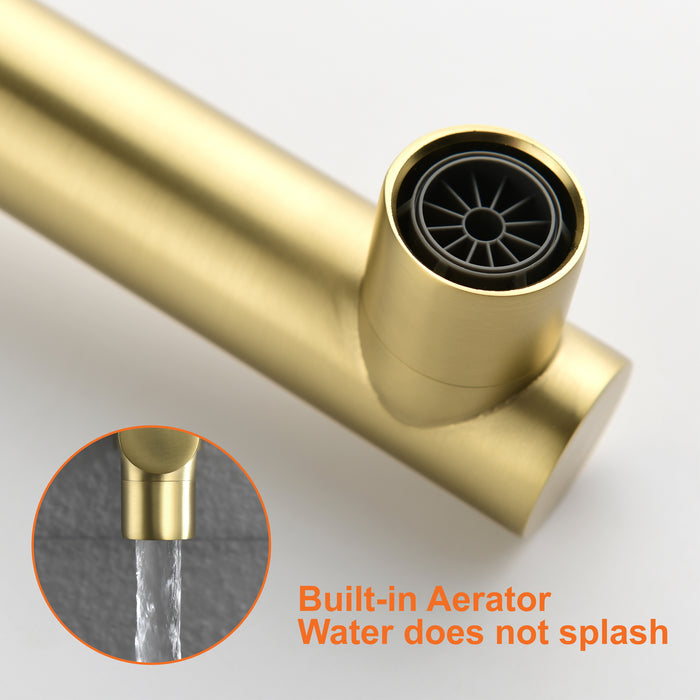 Wall-mounted rain shower system with hand shower head