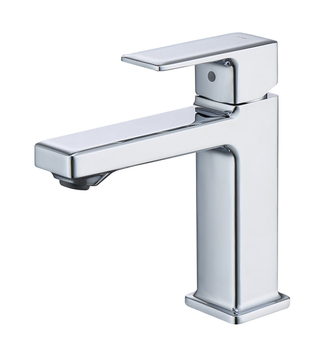 Single Hole Bathroom Faucet,Laundry Vanity Sink Faucet with Two 9/16" Hoses