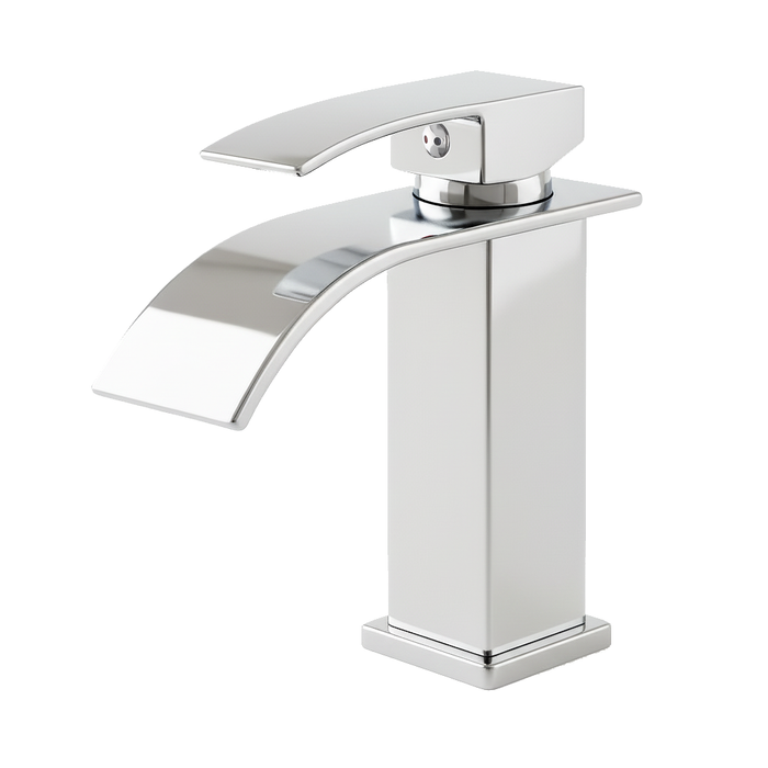 Single Handle Bathroom Faucet Lavatory Faucet Stainless Steel Single Hole