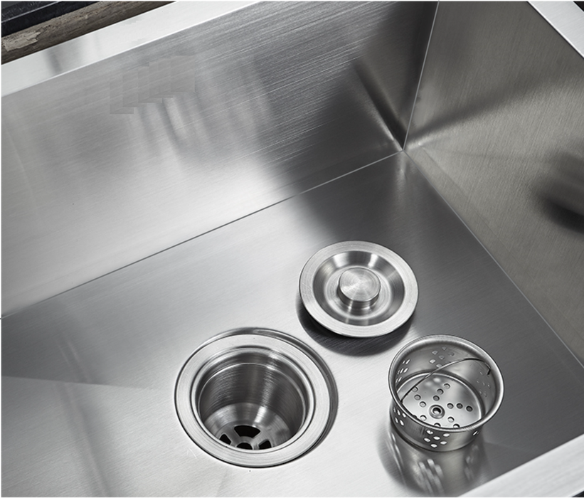 32"x19"x10" Kitchen Sink Single Bowl Stainless Steel Undermount Farmhouse SUS304 Sink with Grid and Strainer