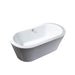modern stand alone tub