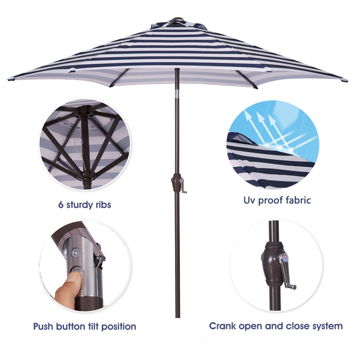 8.6 ft Patio Umbrella Canopy Market Umbrella Top Outdoor Umbrella
