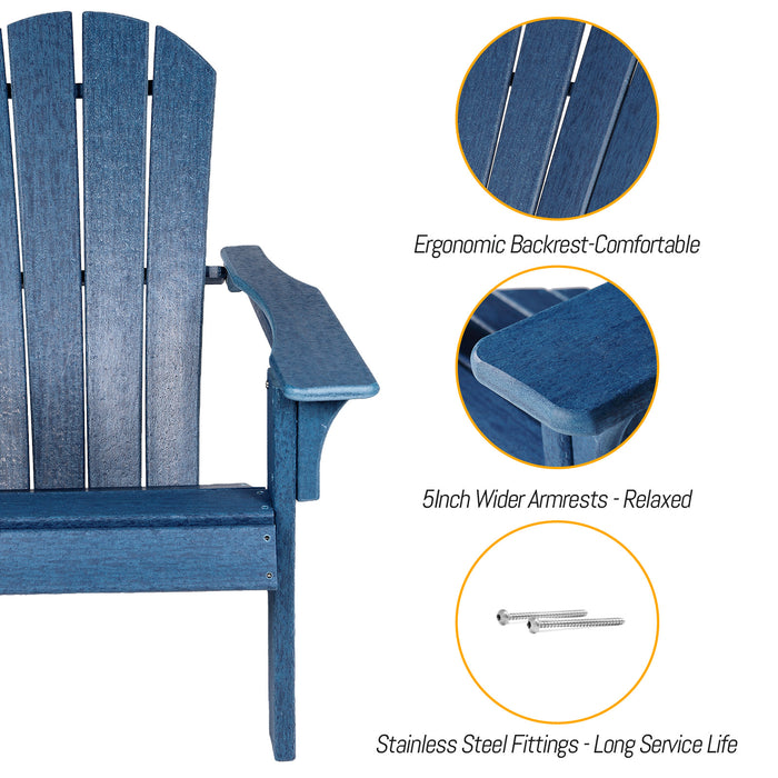 Adirondack Chair  Widely Used for Fire Pits Decks Gardens Campfire Chairs