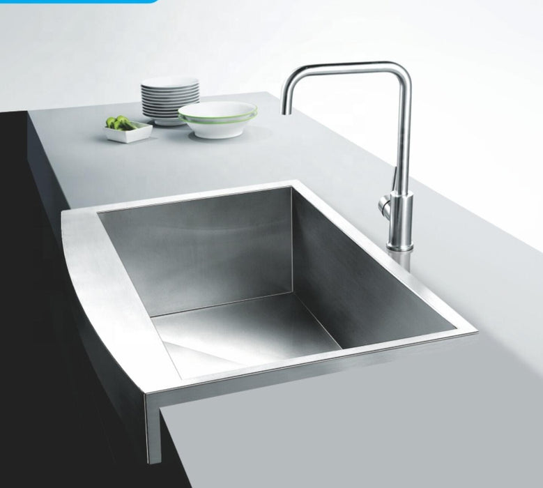 30"x20"x10" Single Bowl Undermount Farmhouse Apron Kitchen Sink SUS304 Sink